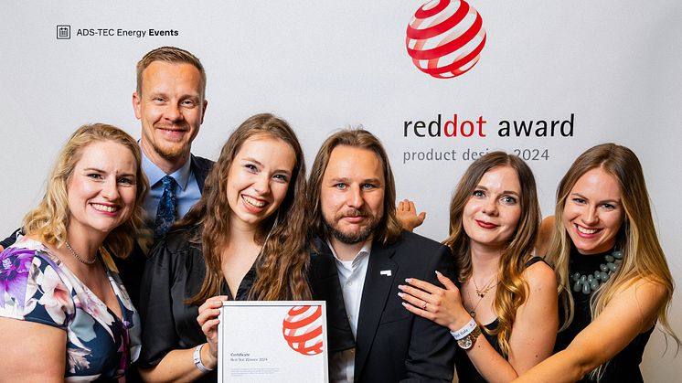 ADS-TEC Energy’s ChargePost also wins Red Dot Design Award for sustainability, innovation and design