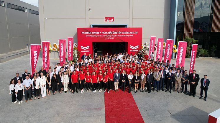 Yanmar has opened a 23,000-square-meter production facility in Izmir, Turkey.