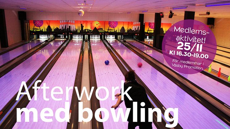 Afterwork med bowling