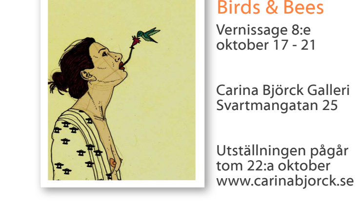 Mikael Sol Vernissage 8:e oktober 17 - 21 - Carina Björck Galleri