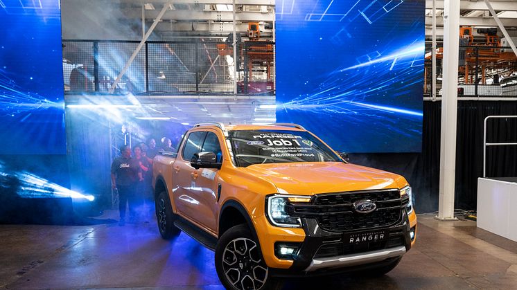 Megkezdődött Dél-Afrikában az új generációs Ford Ranger gyártása a helyi és a globális exportpiacokra