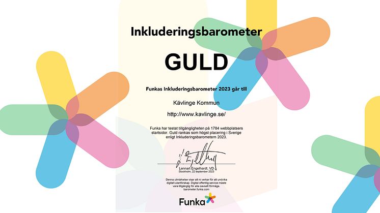 Resultatet från inkluderingsbarometern finns på barometer.funka.com.