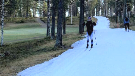 Isolerade skidspår bevarar snön 