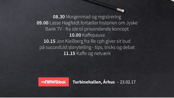 Storytelling- og netværksevent - Århus