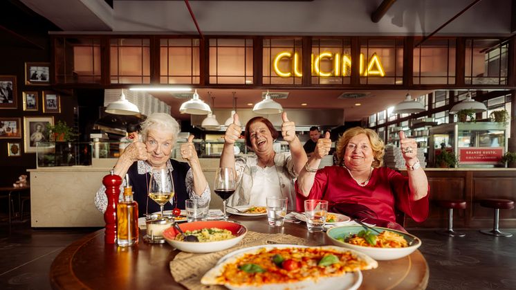 Die italienische Markengastronomie ist nun offiziell „Nonna Approved“