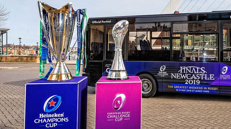 European rugby finals weekend in Newcastle