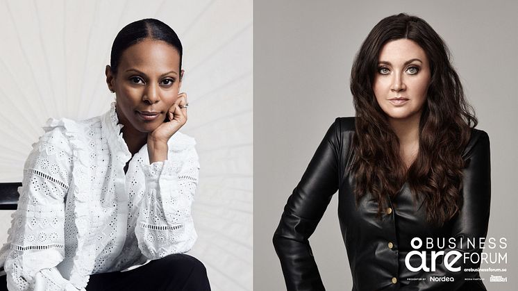 Lili Assefa och Camilla Läckberg