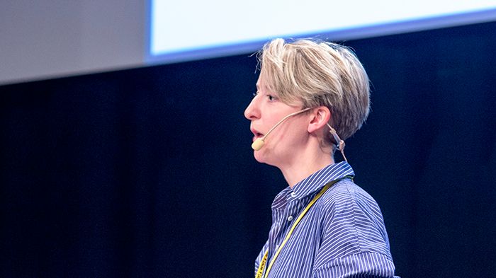 Marie Stigaard Tølbøll från The Danish Counseling and Research Center for Grieving Children, Teens and Young Adults (DCRC).