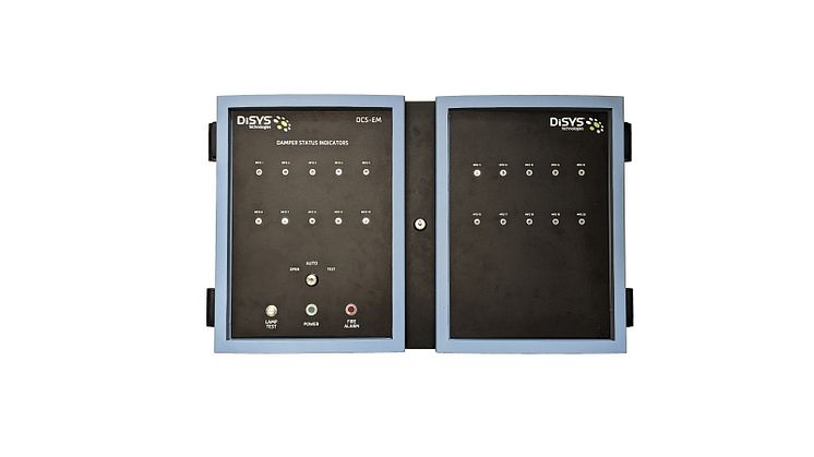 DiSYS Technologies unveils DCS EM20 damper control panel