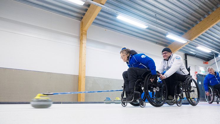 ​TCS tukee Suomen pyörätuolicurlingjoukkuetta MM-kisoissa