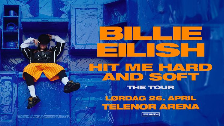 BILLIE EILISH TIL NORGE MED HIT ME HARD AND SOFT: THE TOUR!