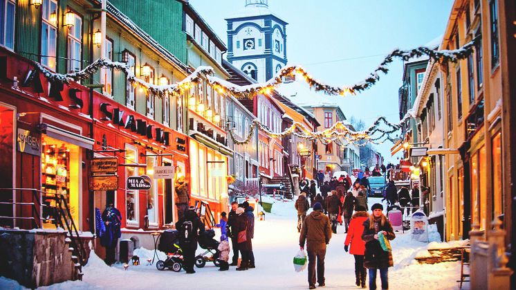 Christmas shopping in Røros