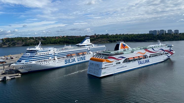 Silja Symphony & Baltic Queen | Bild: Mario Fuchs