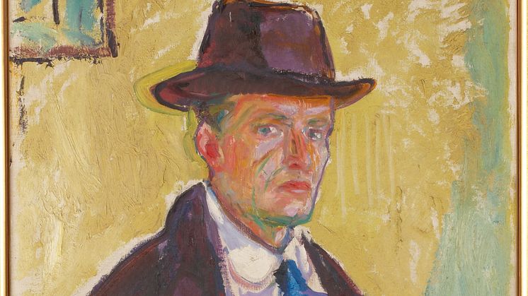     Self-Portrait in Hat and Coat (1913–15)  