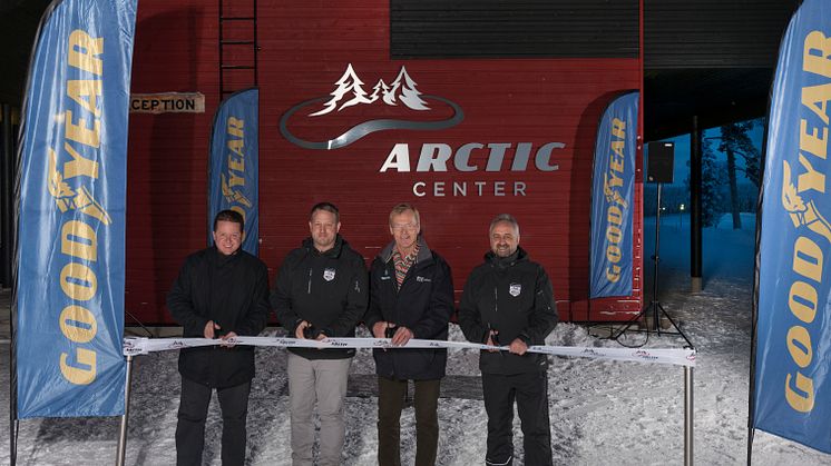 Goodyear Dunlop utvider vintertest-aktiviteten ved å åpne en ny bane i Finland 