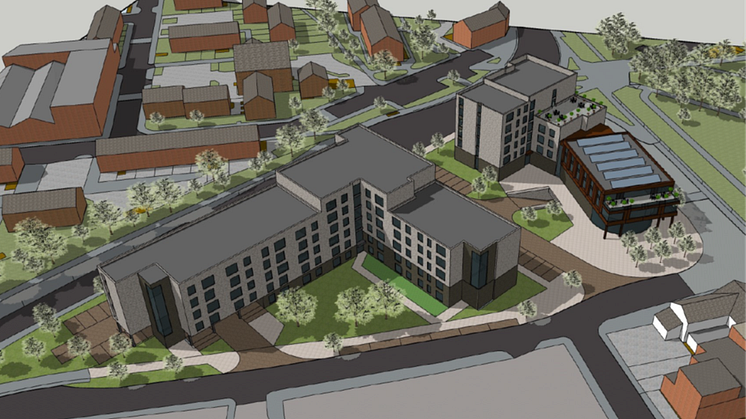 Affordable housing for key Radcliffe gateway site