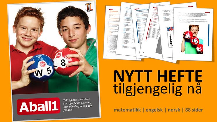 Nytt og spennende hefte for matematikk, norsk og engelsk! 