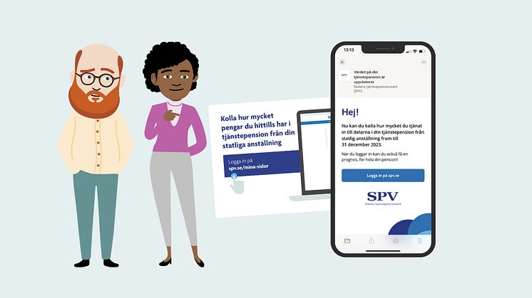 Nu får drygt 650 000 personer sitt årsbesked för tjänstepensionen från statlig anställning.