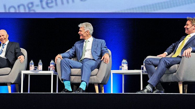 A panel of leading financial planners at the Discovery Financial Planning Summit 2017. From left to right, Gary Plein Co-Founder and Principal of Aspire, Guy Bolam Director of BolamRose and Mark Duckworth Chief Executive Officer of Openwork. 