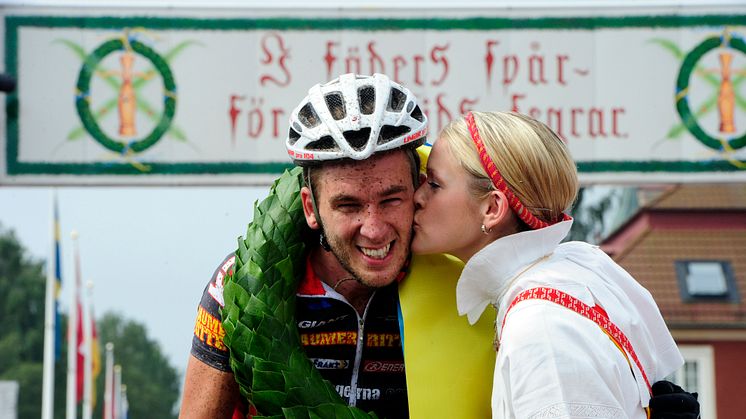 Magnus Darvell och Emmy Thelberg vann CykelVasan