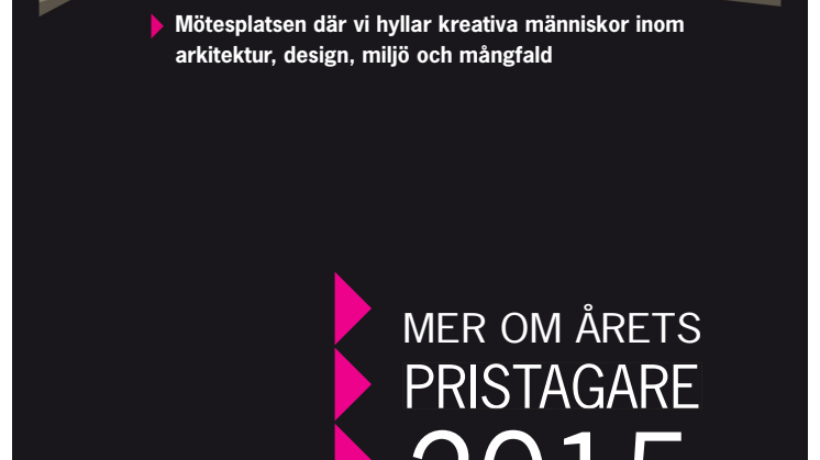 ​​2015 års vinnare av Skånes största priser - Urbana Hängsel, polismästare och catering av matsvinn 