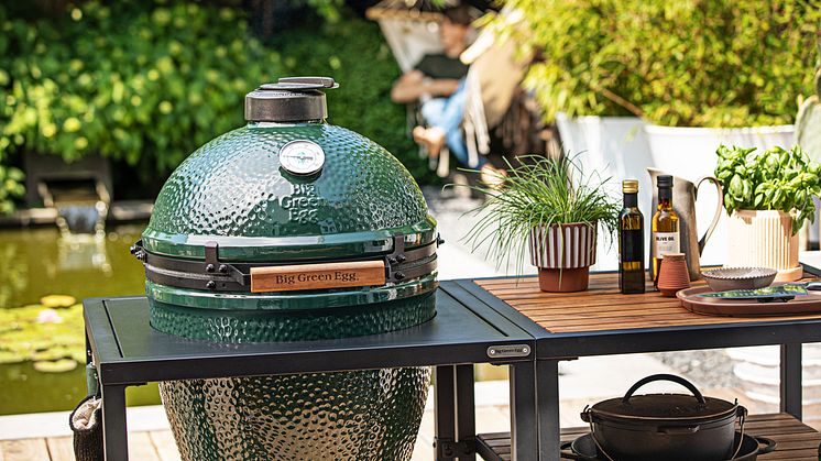 Med Big Green Egg är det enkelt att lyckas med matlagningen utomhus