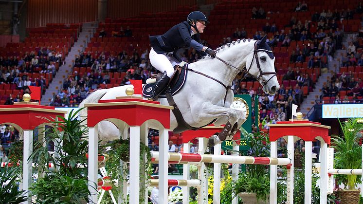 Nyblivna svenska mästaren Emma Emanuelsson: "Det finns inget som slår Gothenburg Horse Show!"