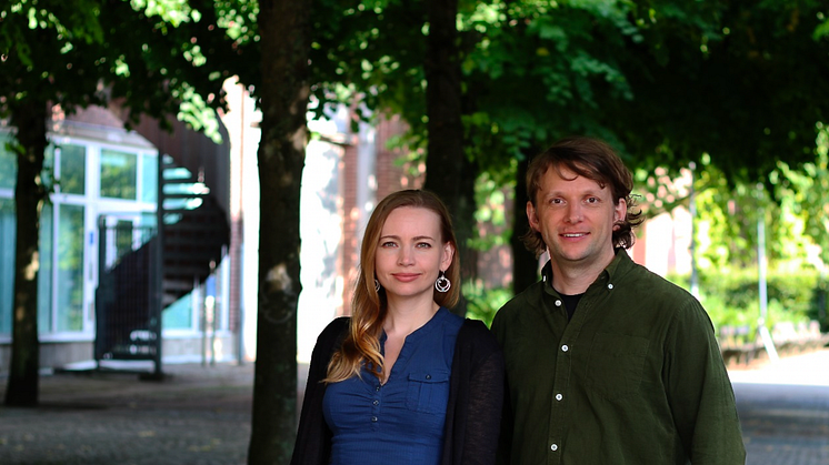 Melt&Marble CEO Anastasia Krivoruchko and CSO Florian David