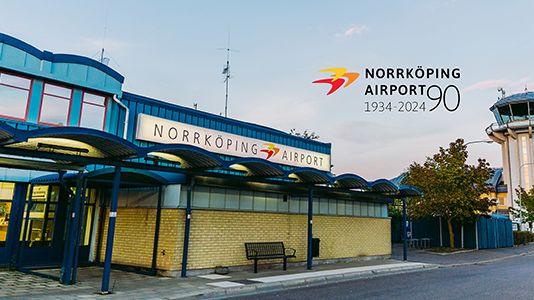 Norrköping Airport firar 90 år med Flygplatsens Dag!