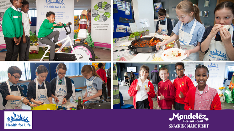 Primary school children from across the region have come together to celebrate their commitment to a healthy lifestyle, as part of the Health for Life initiative.