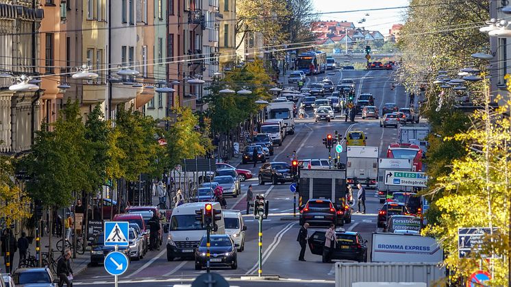 Sedan den 15 januari i år är bilar som inte uppnår utsläppsklass 5 förbjudna på Hornsgatan på Södermalm i Stockholm.