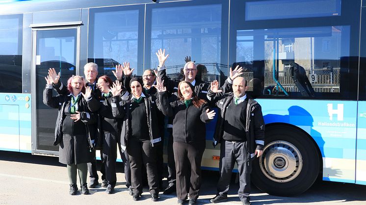 Ett hjärtligt tack till alla bussförare i Halland.