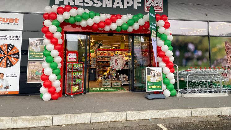 Die neue Fressnapf Filiale in Küssnacht SZ