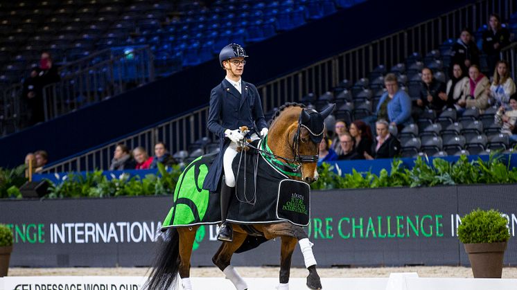 Marten Luiten strikes again - victory in Lövsta Future Challenge International Grand Prix Freestyle