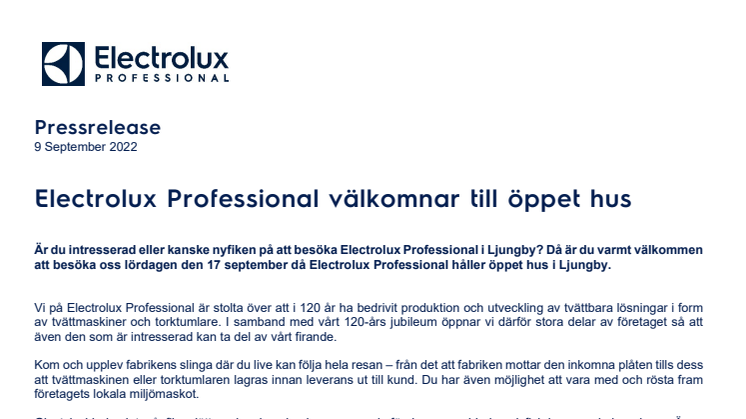 Electrolux Professional Pressmeddelande 220909.pdf