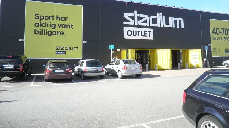 Stadium Outlet öppnar i Norrköping och Linköping