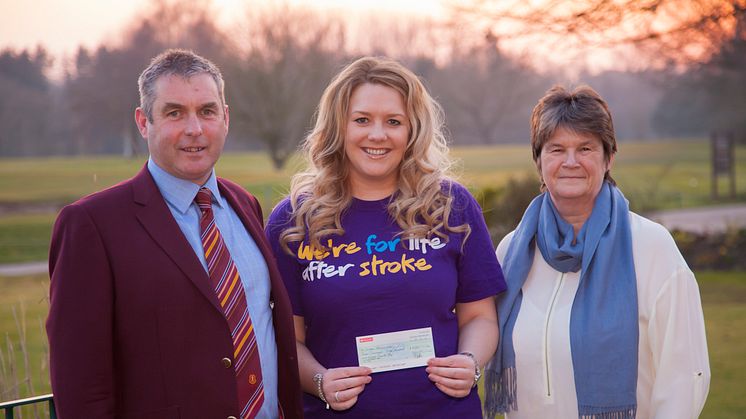 Crewe Golf Club raises over £7,000 for the Stroke Association