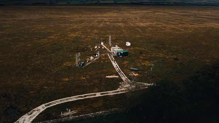 The ICOS Auchencorth Moss station near Edinburgh. Copyright: ICOS ERIC/Konsta Punkka