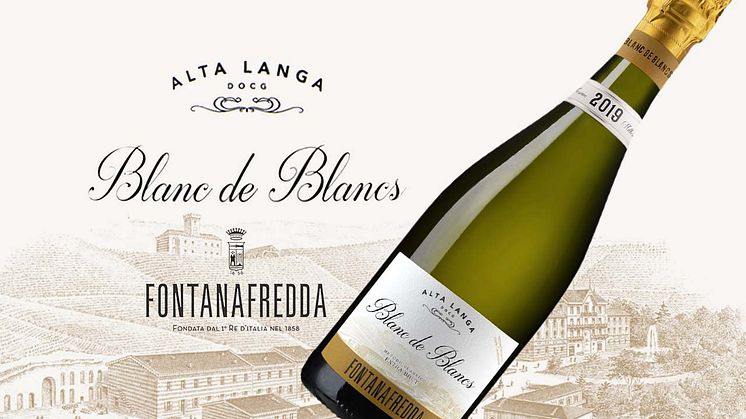 Fontanafredda Alta Langa Blanc de Blancs - 299 kr