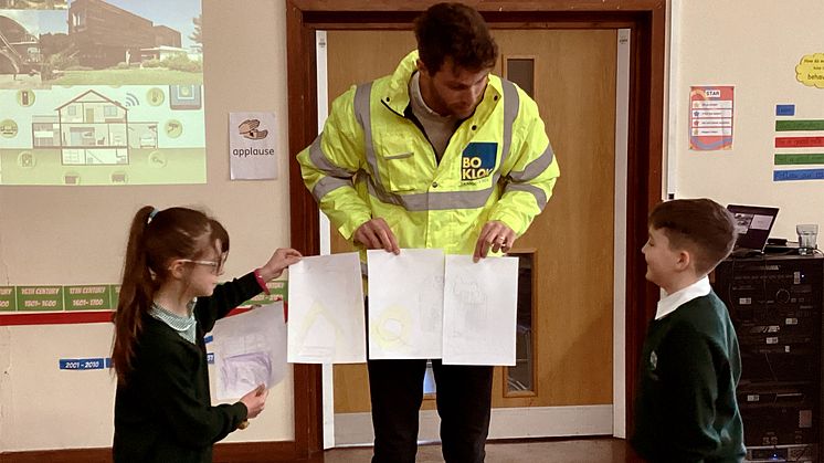 Local school children designed Homes for the Future