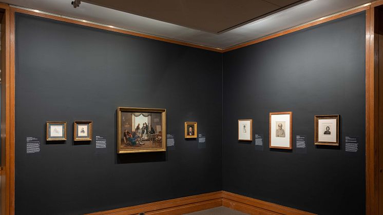 Installation view of Beyond the Light- Identity and Place in Nineteenth- Century Danish Art, on view January 26–April 16, 2023 at The Metropolitan Museum of Art. Photo by Anna-Marie Kellen, courtesy of The Met.