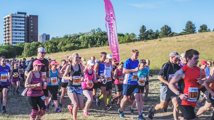 Runners of all abilities took part in this year's Angel View Run.