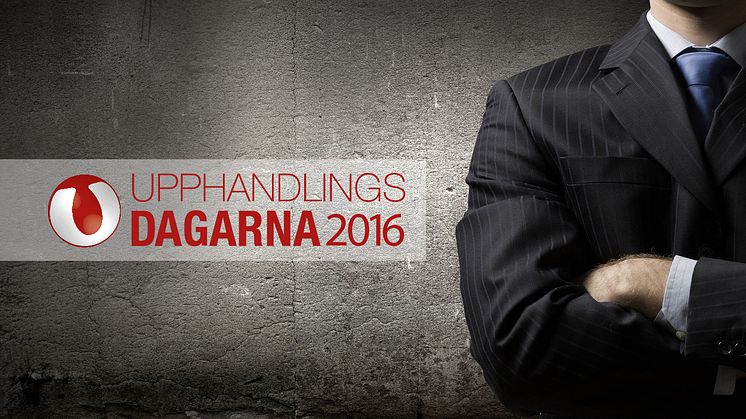 Pressinbjudan till Upphandlingsdagarna 2016 (27-28 januari)