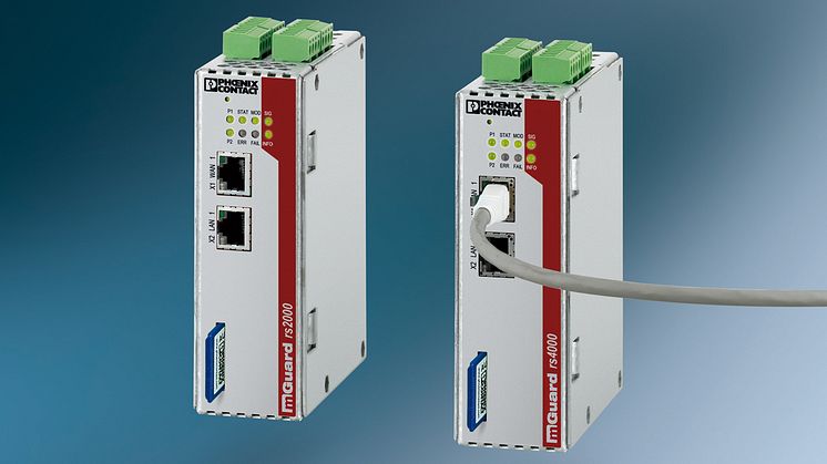 Firewall og router til beskyttelse af maskinnetværk