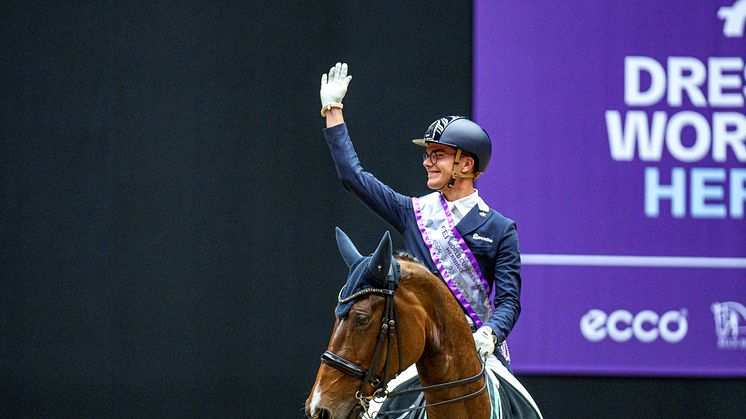 Marten Luiten and Fynona, photo Kim Lundin