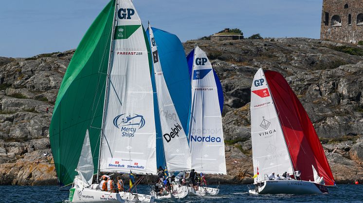 Luriga vindar och tuffa dueller på GKSS Match Cup