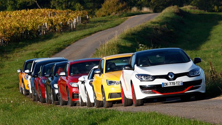 Mégane Renault Sport 275 Throphy-R: "Sports model of the Year 2014"