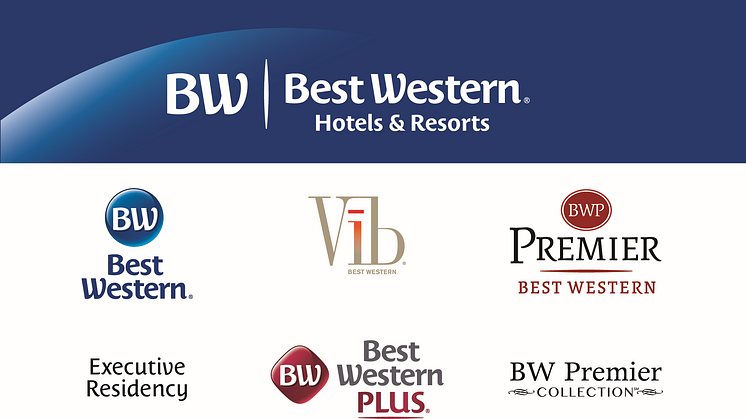 Best Western lanserar nya logotyper