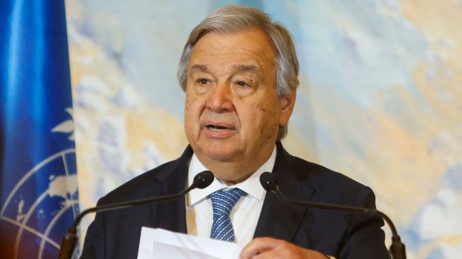 Foto: FNs generalsekretær António Guterres 
