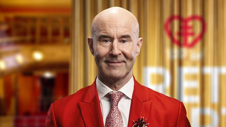 Mark Levengood, leder galan ”Årets hjärta”.
